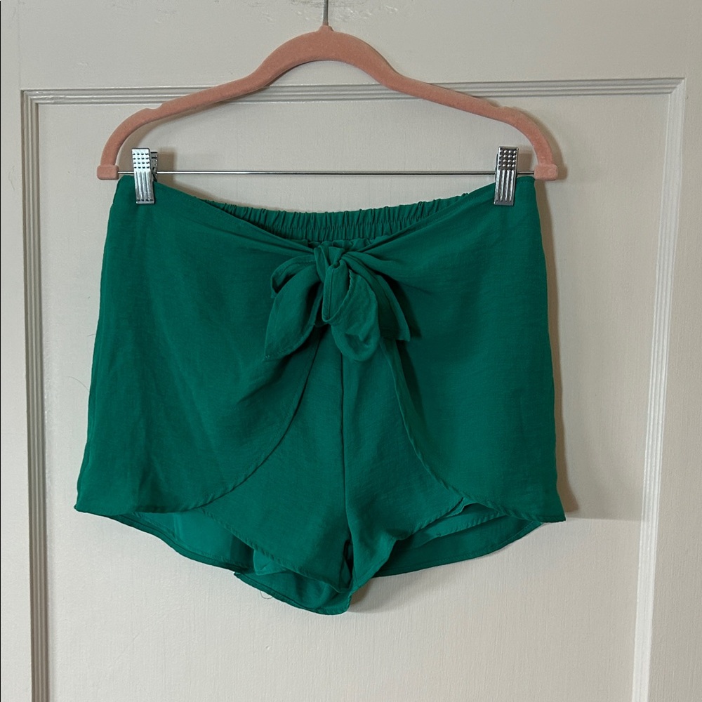 BB Dakota Teal High Waist Women's Shorts